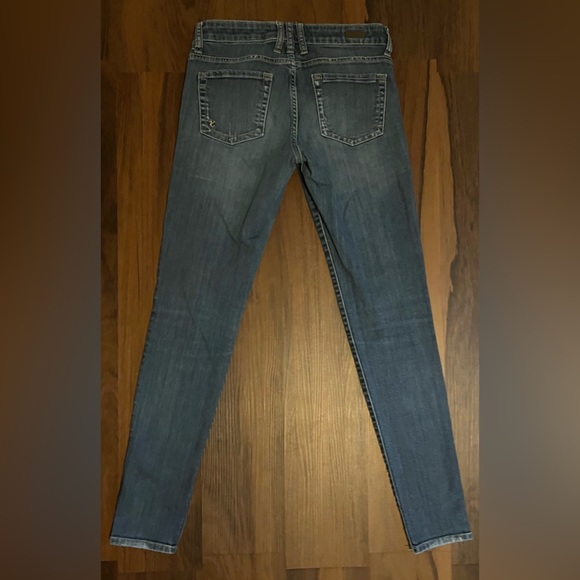 Kut from the Kloth MIA Toothpick Skinny Low Rise Jeans Sz 4 - Picture 2 of 5
